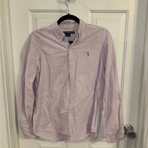 Ralph Lauren Light Purple Button Down Shirt